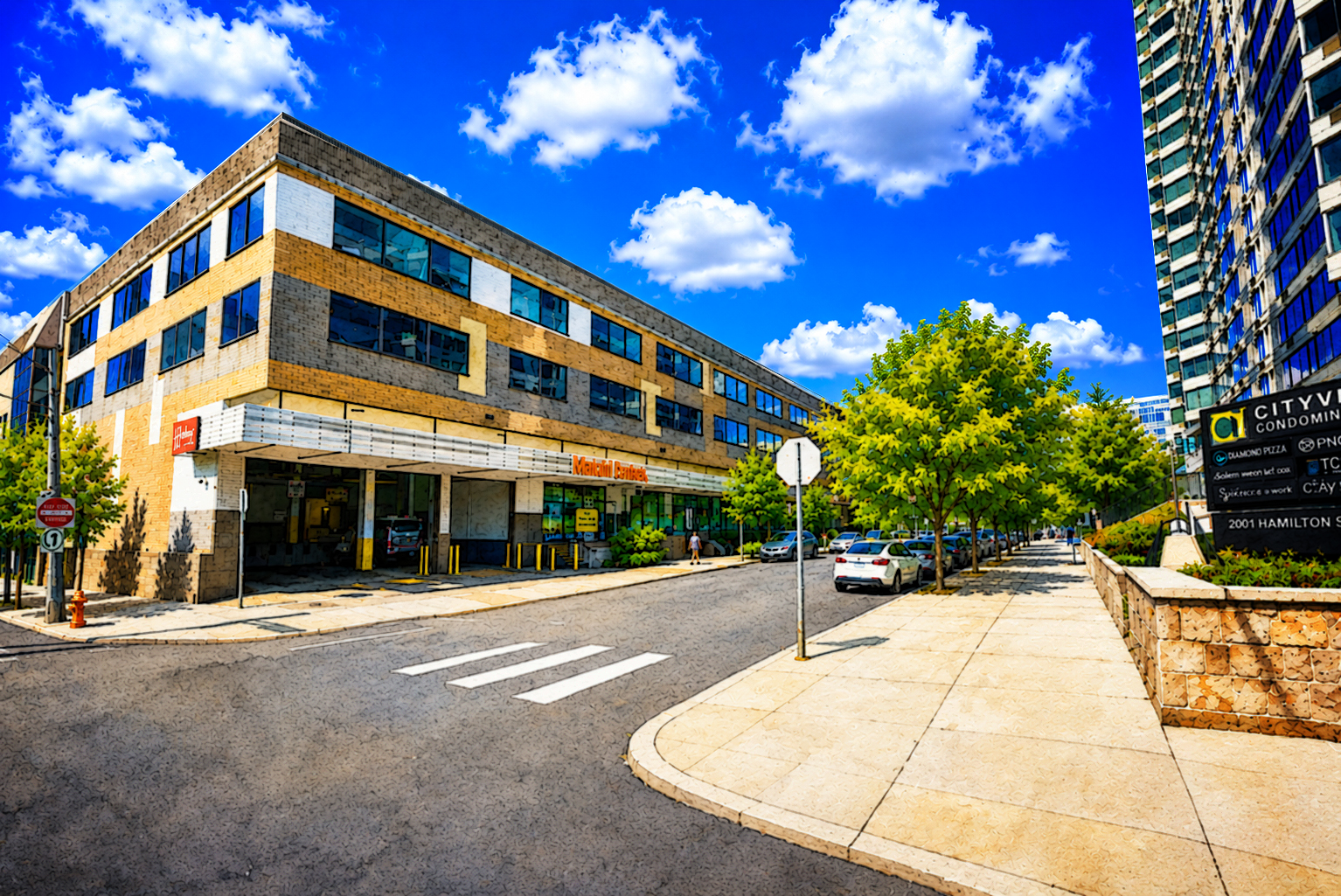 Self Service Storage Philadelphia exterior on Hamilton Street